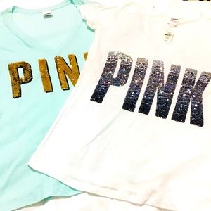 ✨Pink Blinged Out Shirt Bundle✨